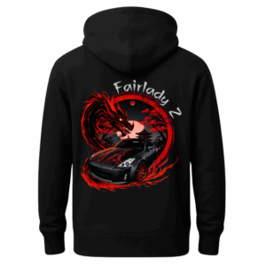 Hoodie Fairlady Z - Back (Black)