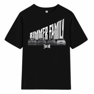 Тениска Bimmer Family 3er - Черен