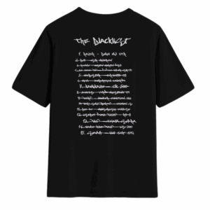 Tshirt Most Wanted - Black (back)