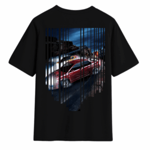 T-shirt Carbon - Black (Front)