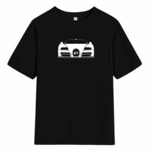 Тениска 6 Bugatti 7 - Black