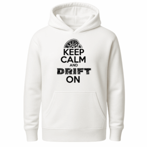 Hoodie Keep Calm - White