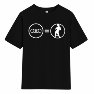 Тениска Audi Love - Черна