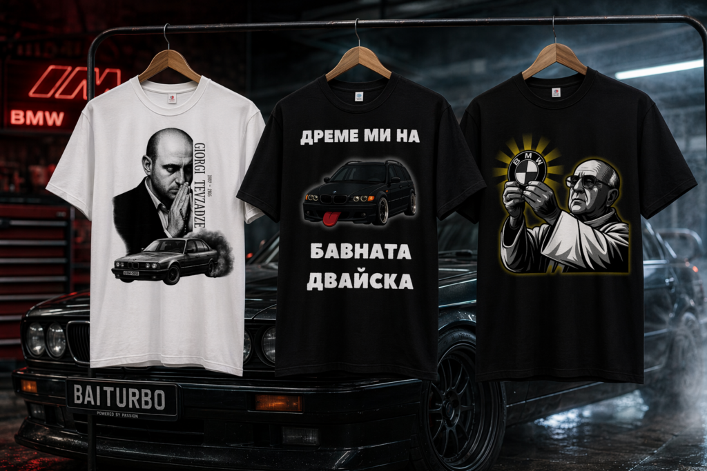 Мъжки тениски с BMW
