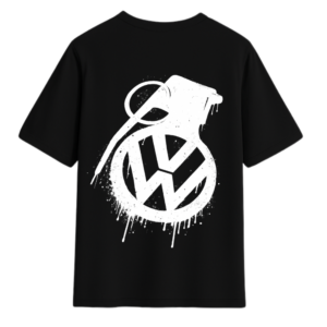 Тениска Volkswagen графит - черна