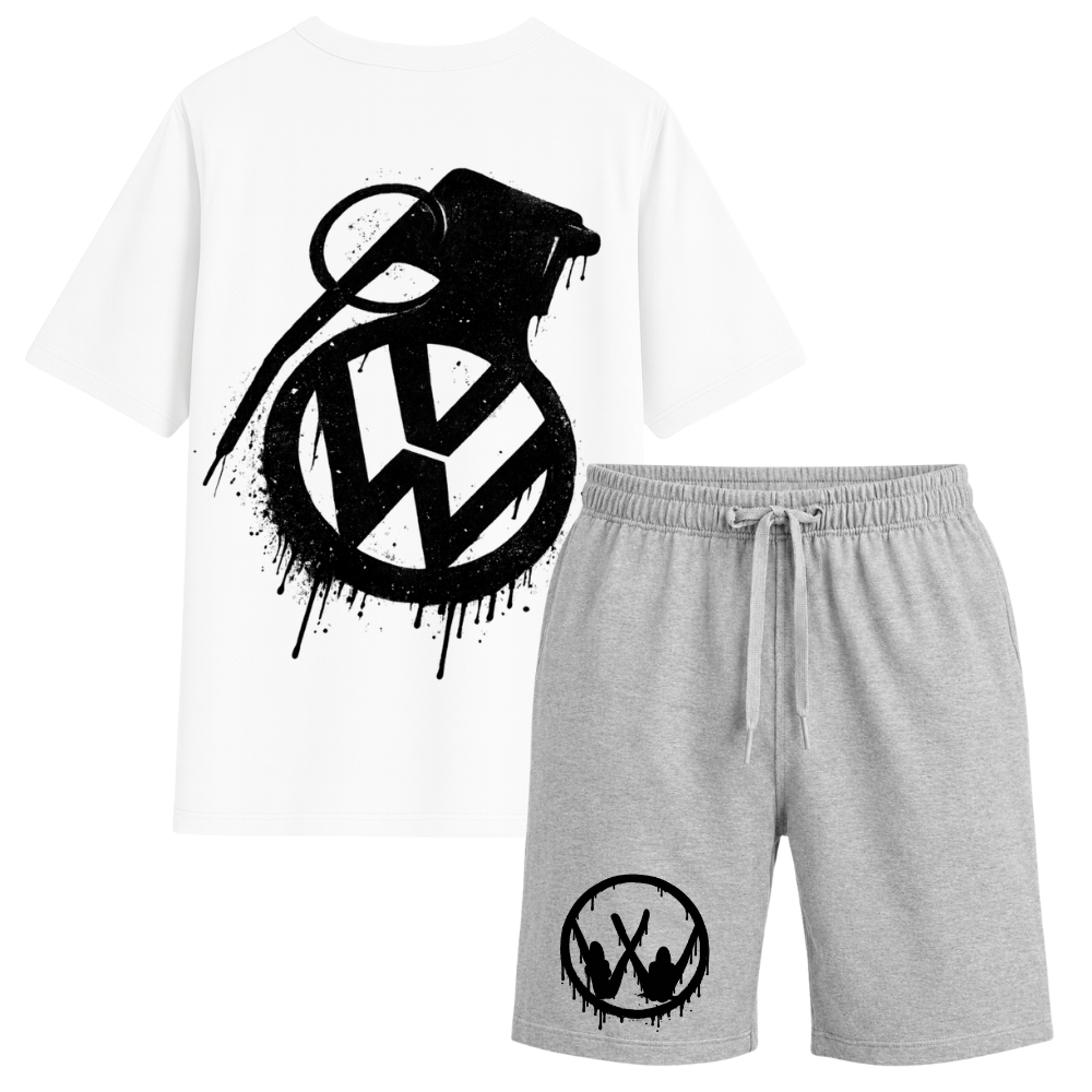 Комплект VW Real Fans - бяло + сиво | BaiTurbo