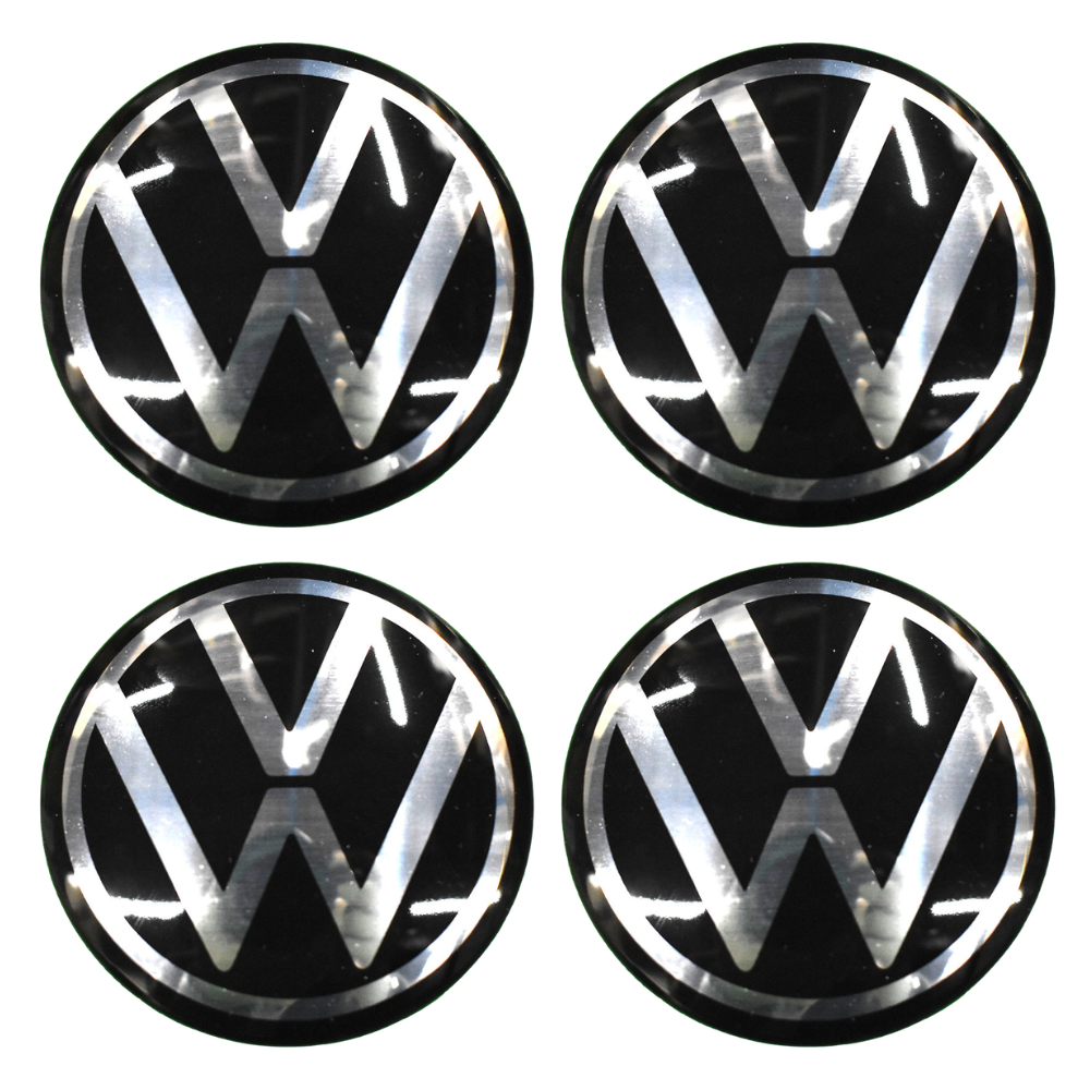 Volkswagen класически капачки 65мм/56мм (тънко лого) | BaiTurbo