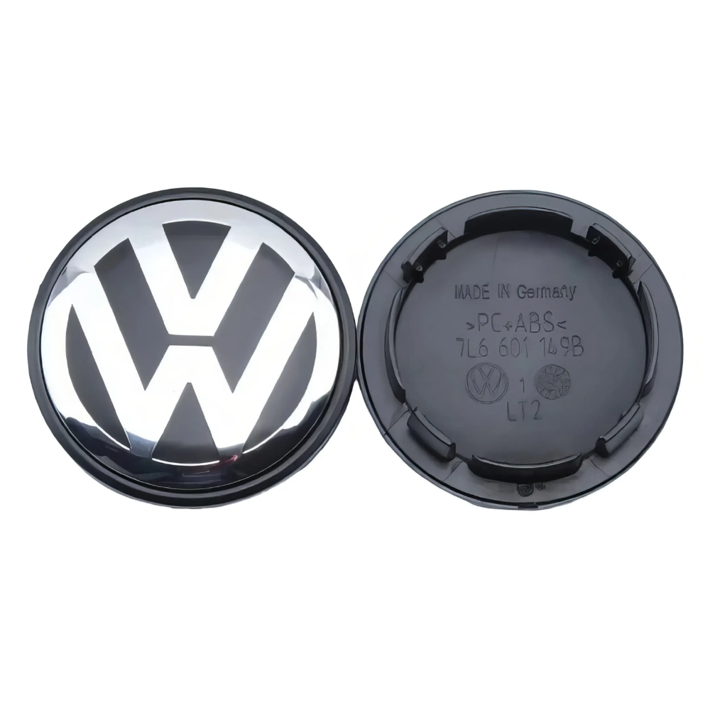 Volkswagen класически капачки 65мм/56мм (сребърен гланц) | BaiTurbo